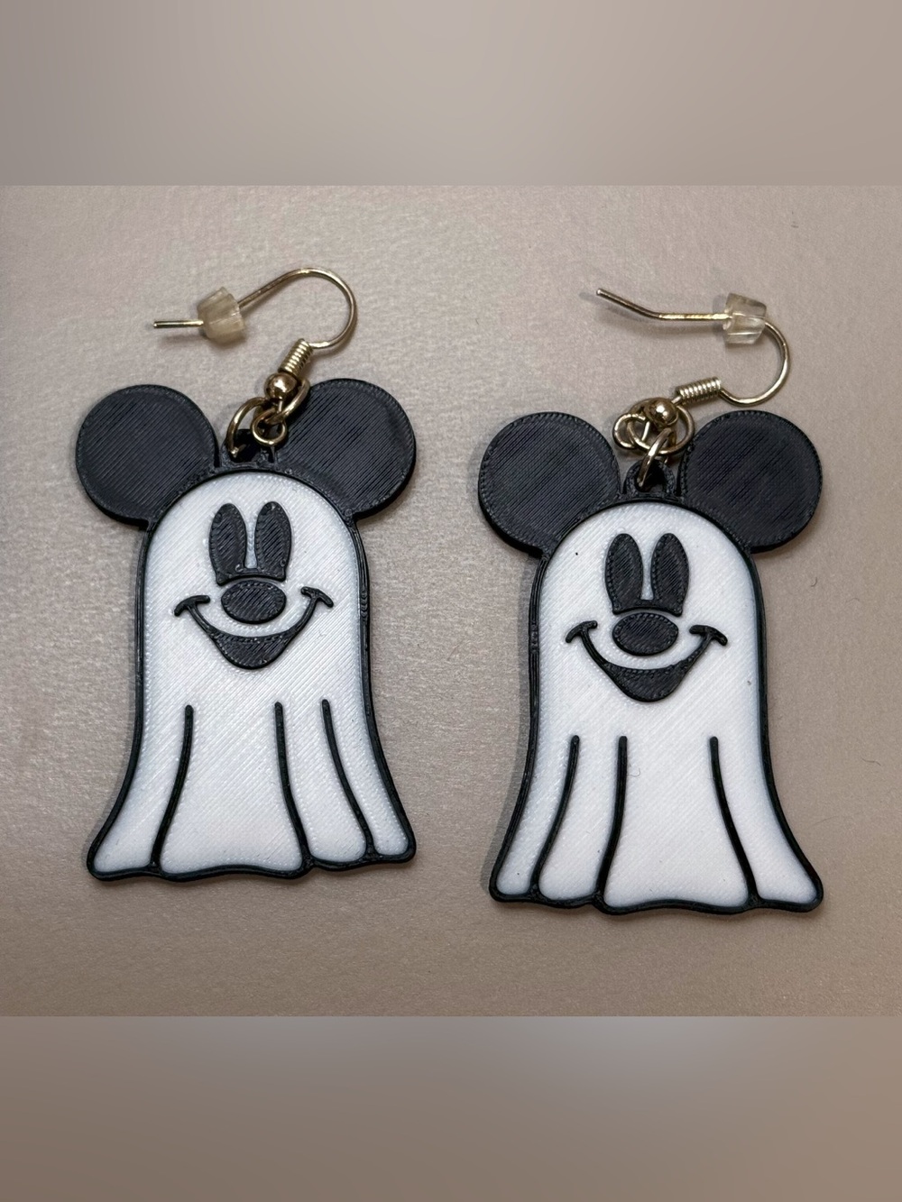 Mickey Mouse Ghost Earrings